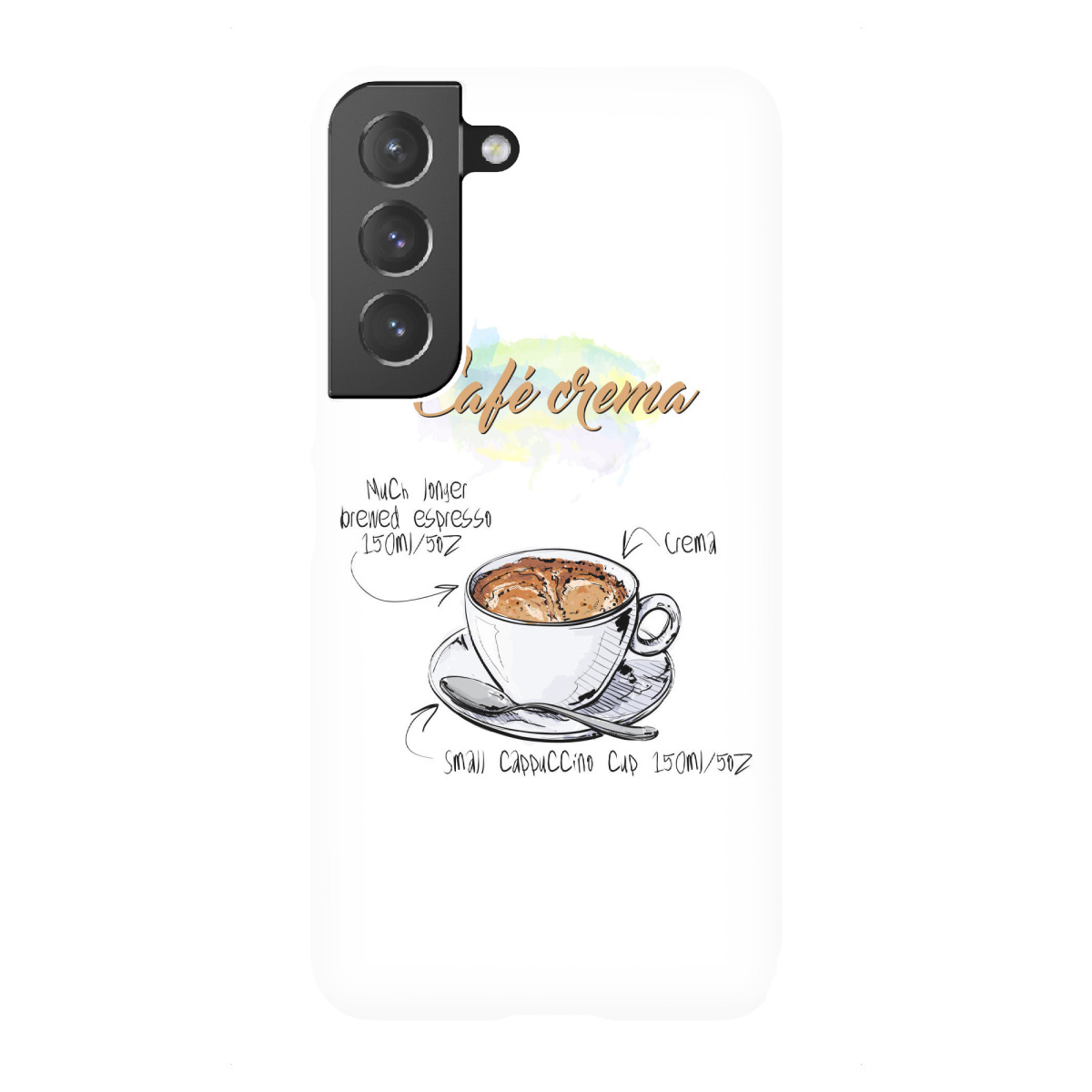 "Café Crema"für Samsung Galaxy - Premium-Case Handyhülle artboxONE