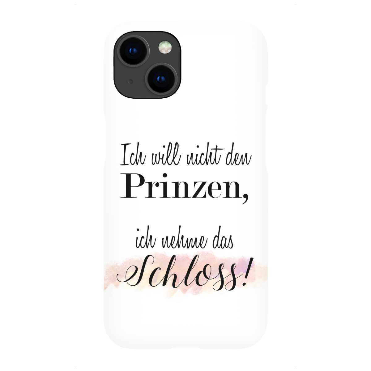 iPhone "Prinz & Schloss" Premium-Case Handyhülle artboxONE