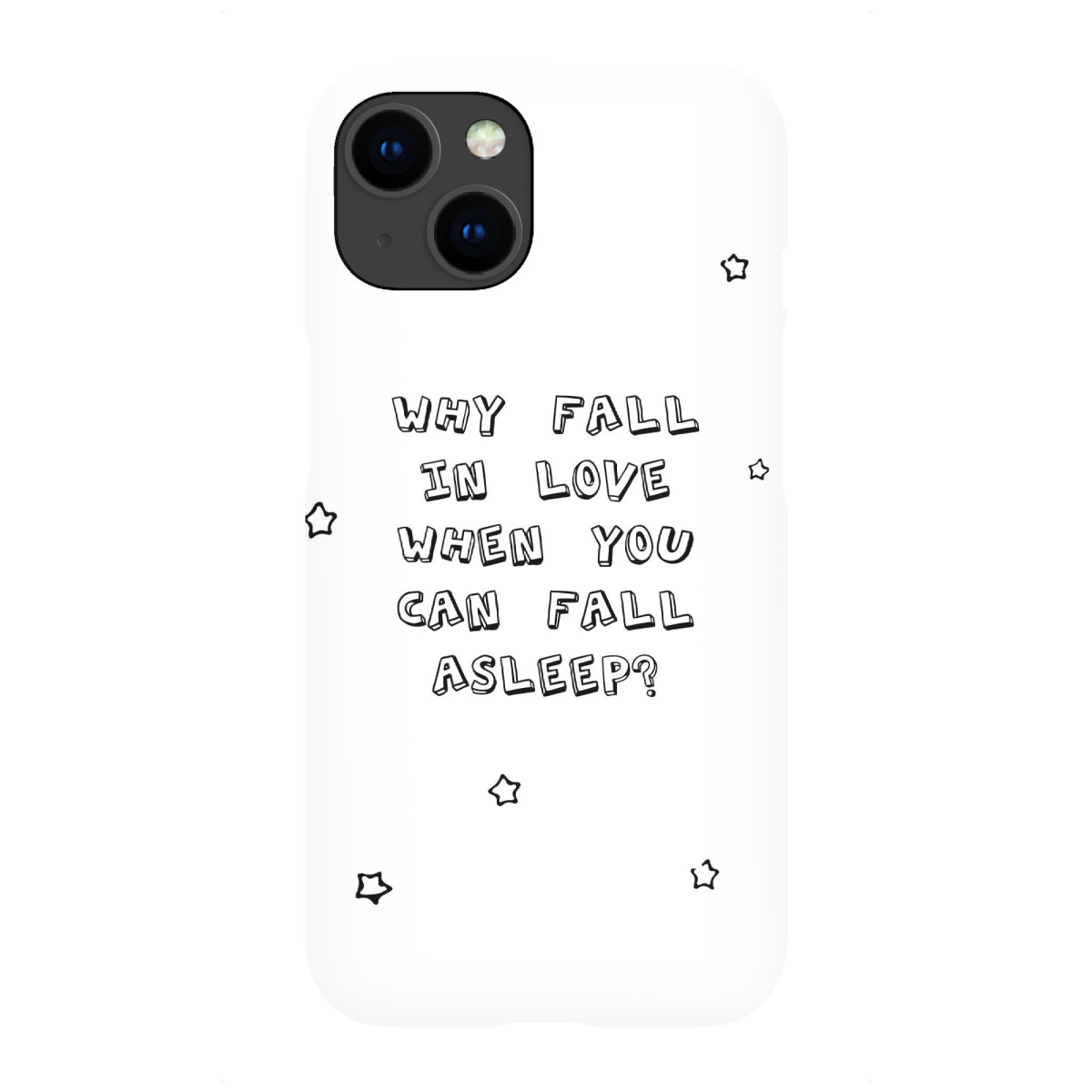 iPhone "Why Fall in Love" Premium-Case Handyhülle artboxONE