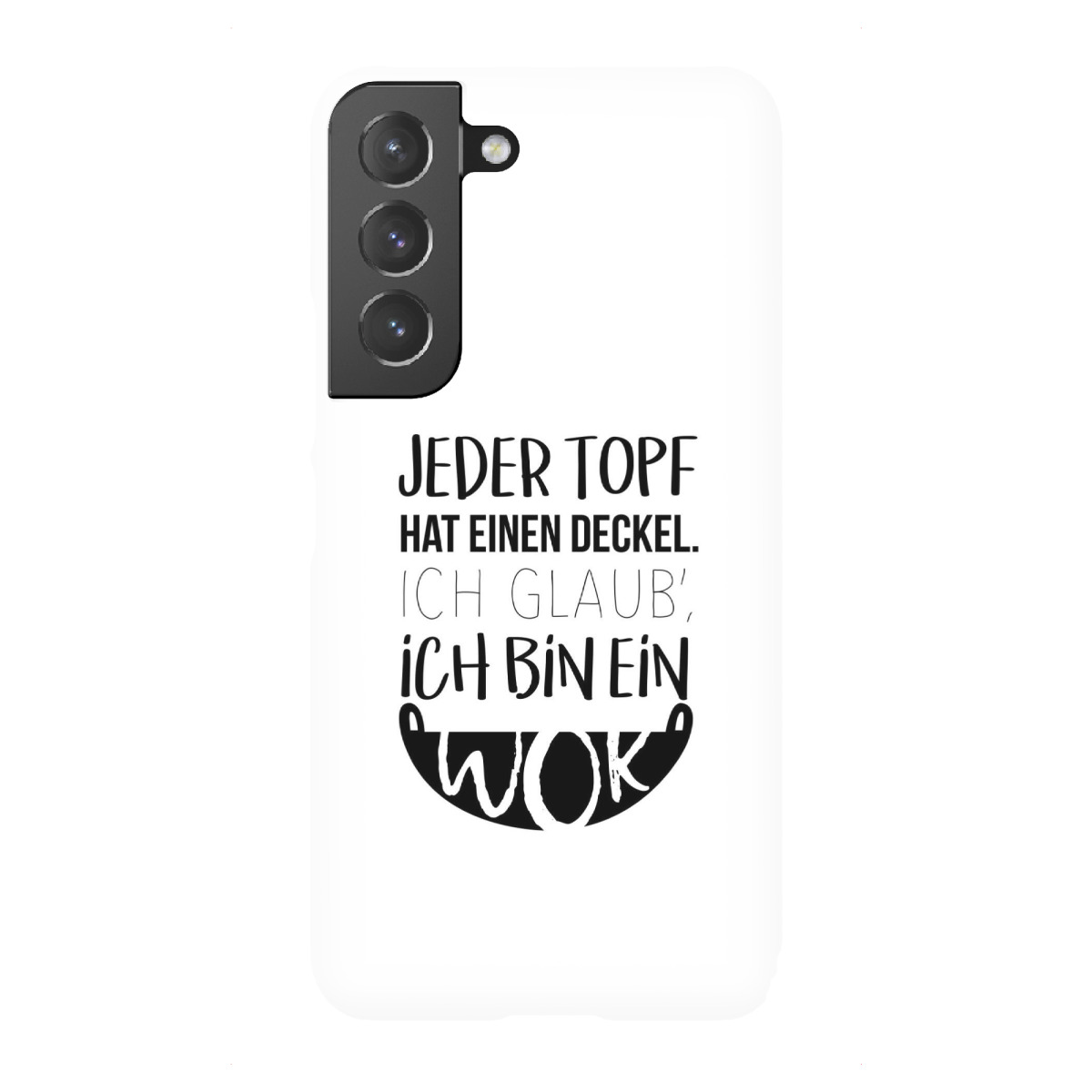 "Ein Wok"für Samsung Galaxy - Premium-Case Handyhülle artboxONE