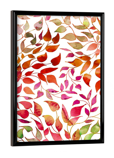 Poster mit schwarzem Rahmen "Reva design" artboxONE - Natur,Floral