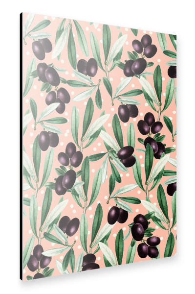 Alu-Dibond "Sour Grapes V1" 30x20 cm artboxONE