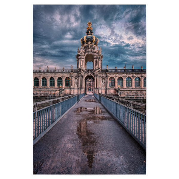 Poster "Zwinger Dresden" artboxONE - Reise,Architektur,Städte / Dresden