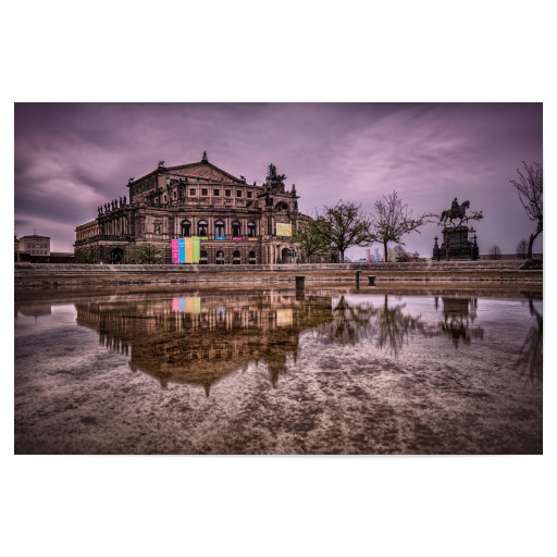 Semperoper Als Premium Poster Bei Artboxone Kaufen