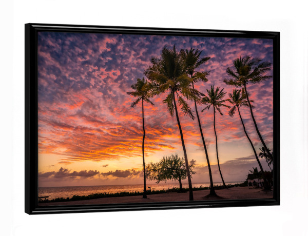 Poster mit schwarzem Rahmen "Sansibar" artboxONE - Natur,Reise / Strand und Meer,Reise / Afrika
