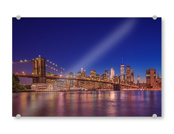 Acrylglasbild "Brooklyn Bridge 4" artboxONE - Städte / New York,Architektur