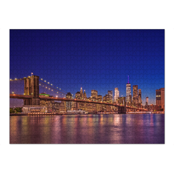 Puzzle Ravensburger "Brooklyn Bridge 4" artboxONE - Städte / New York,Architektur