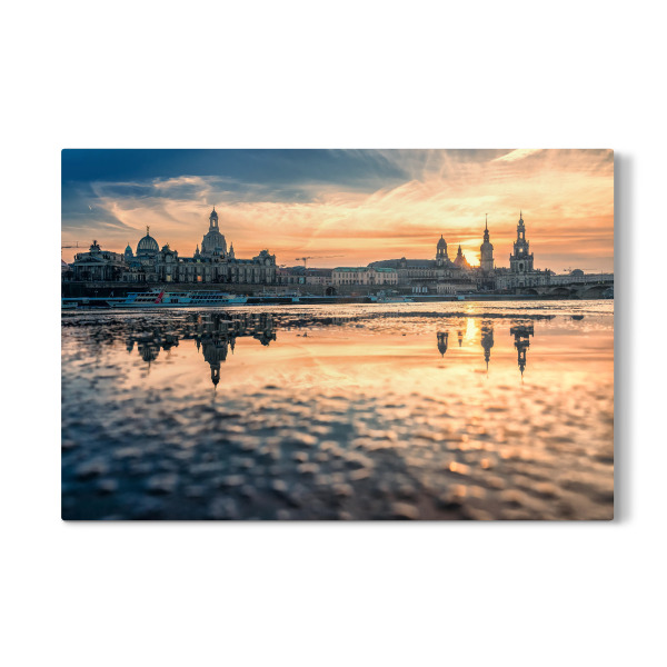 Galerie-Print "Dresden am Abend" 30x20 cm artboxONE