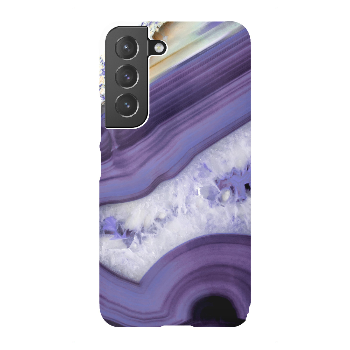 Samsung Galaxy "Ultraviolet Agate" Premium-Case Handyhülle artboxONE