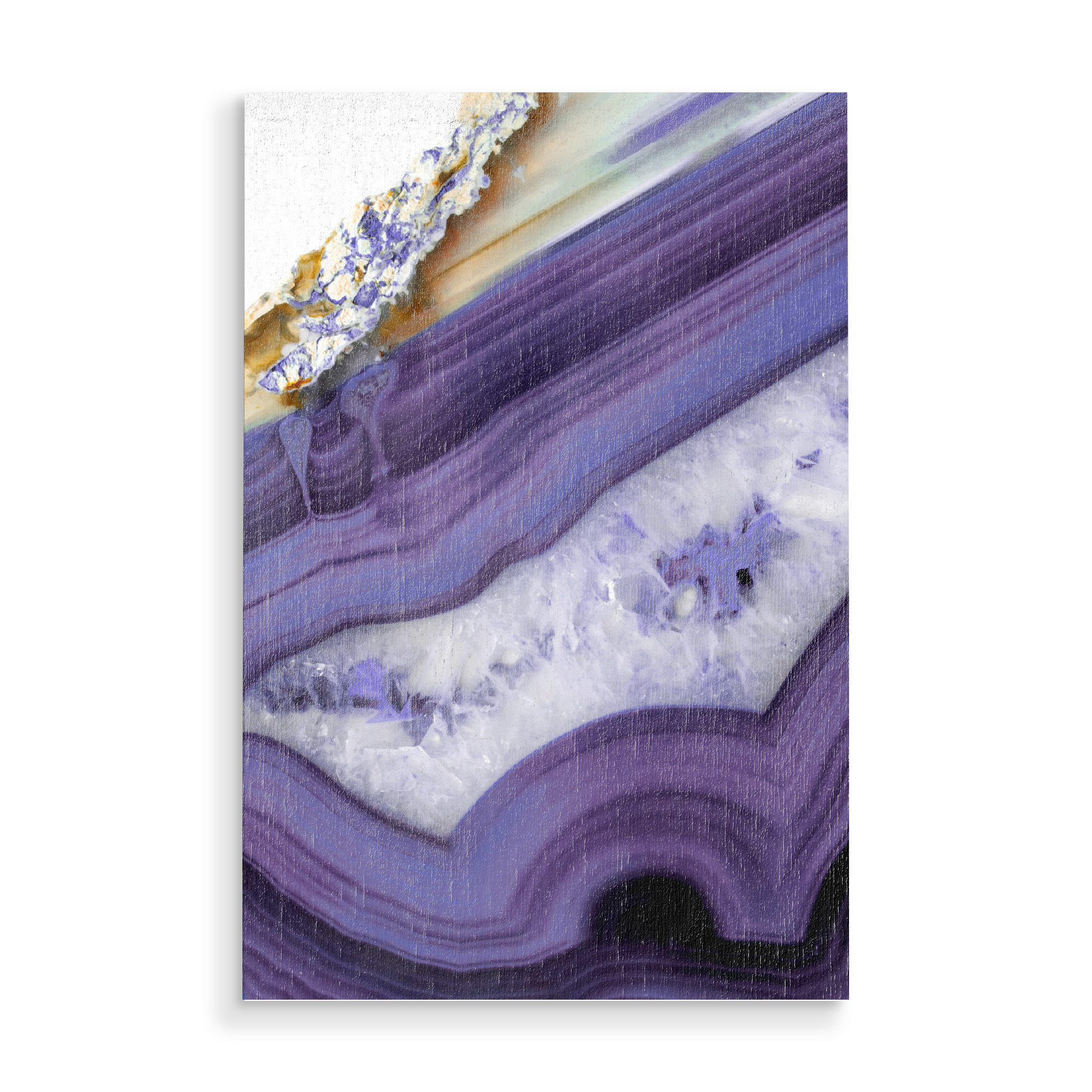 Holzbild "Ultraviolet Agate" artboxONE - Abstrakt,Ultraviolet,Marmor - Purple,Ultraviolet,Agate,Marble,Abstract,Design