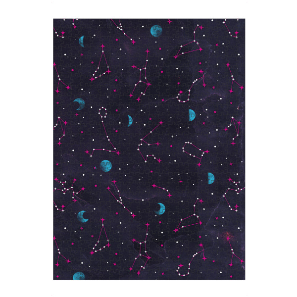 artboxONE Puzzle "Ultraviolet Zodiac" artboxONE - Ultraviolet,Galaxy