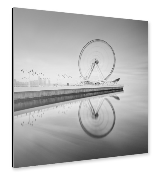 Alu-Dibond "Baku Eye Riesenrad" 30x30 cm artboxONE