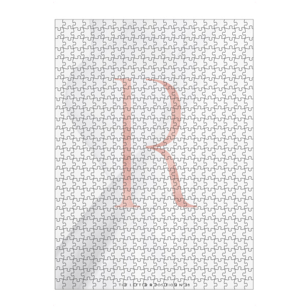 artboxONE Puzzle "ROSE GOLD LETTER COLLECTION | R" artboxONE - Buchstaben,Buchstaben / R