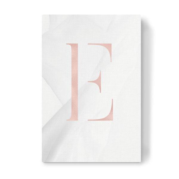 Leinwandbild "ROSE GOLD LETTER COLLECTION | E" artboxONE - Buchstaben,Buchstaben / E