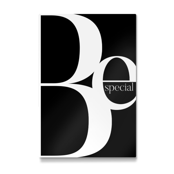 Galerie-Print "SEI SPEZIELL | BE SPECIAL" 30x20 cm artboxONE