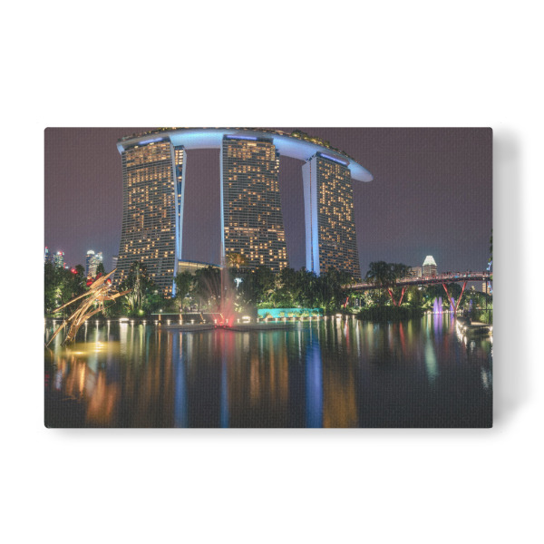 Leinwandbild "Marina Bay Sands" artboxONE - Architektur,Städte / Singapur