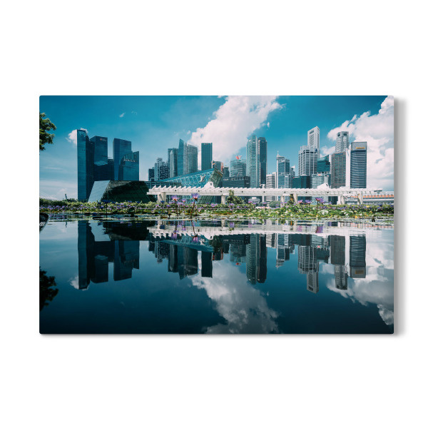 Galerie-Print "Singapur Skyline 2" 30x20 cm artboxONE