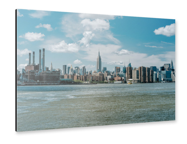 Alu-Dibond "Manhattan Skyline" 30x20 cm artboxONE