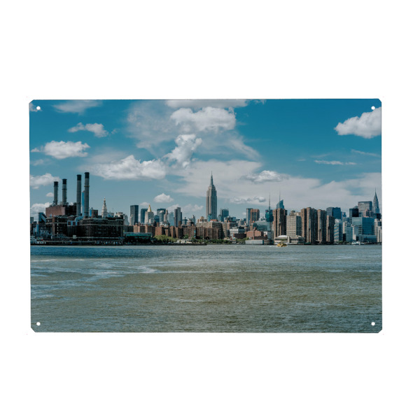 Holzbild "Manhattan Skyline" artboxONE - Städte / New York,Architektur