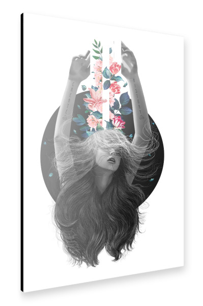 Alu-Dibond "Blooming soul" 30x20 cm artboxONE