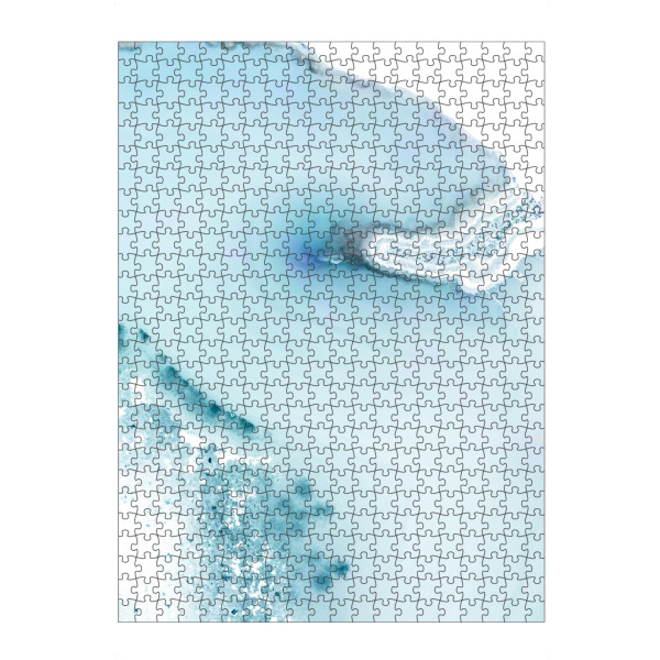 Puzzle Ravensburger "Oh my Geode ! Mint No.4" artboxONE - Natur,Abstrakt,Marmor