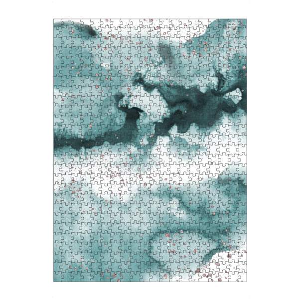 artboxONE Puzzle "Watercolor meets Glitter - No 6" artboxONE - Abstrakt