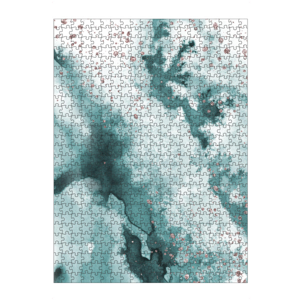 artboxONE Puzzle "Watercolor meets Glitter - No 3" artboxONE - Abstrakt