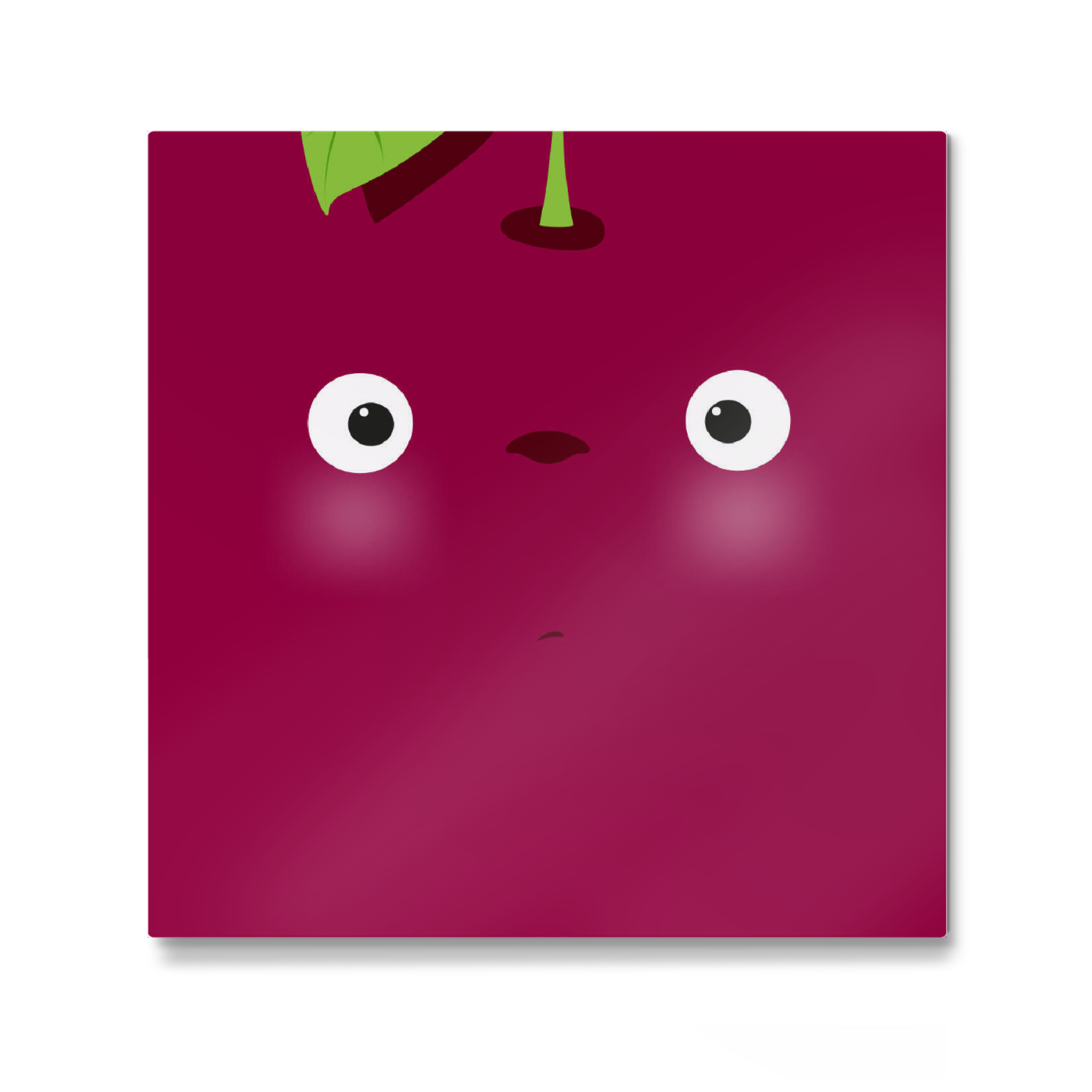 Galerie-Print "Vegetable muzzle cherry" 30x30 cm artboxONE