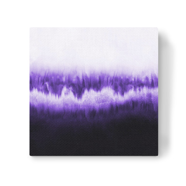 Leinwandbild "Ultraviolet Forest" artboxONE - Abstrakt,Ultraviolet - Abstract,Paint,Painting,Dream,Dreamy,Ultraviolet,Purple,Minimal,Simple