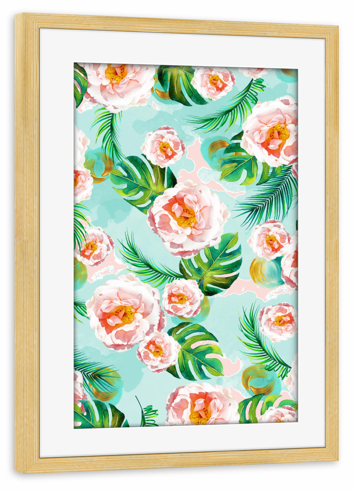 Poster mit Rahmen kiefer "Blessing" artboxONE - Natur,Floral