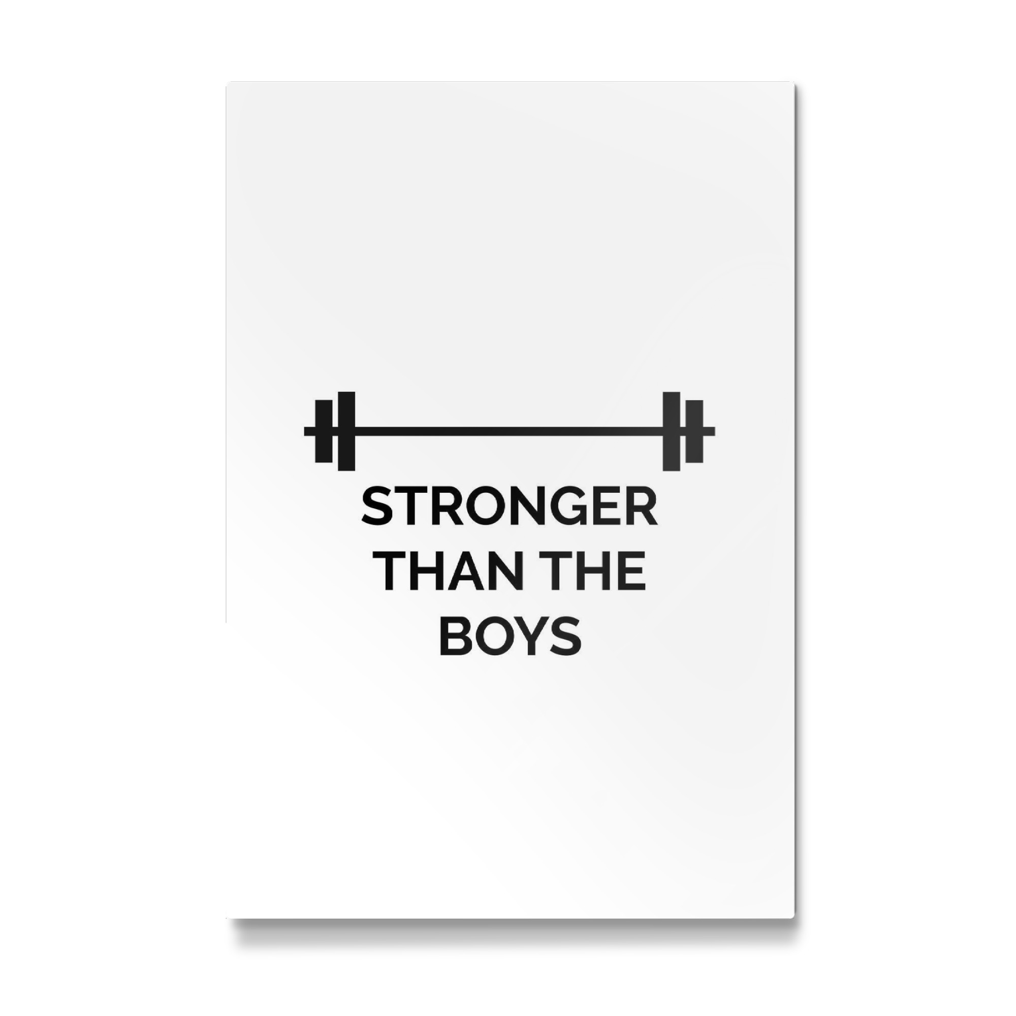 Galerie-Print "Stronger than the boys" 30x20 cm artboxONE
