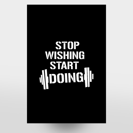 Stop wishing