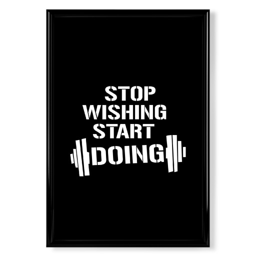Stop wishing