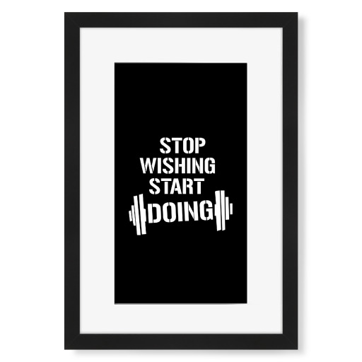 Stop wishing
