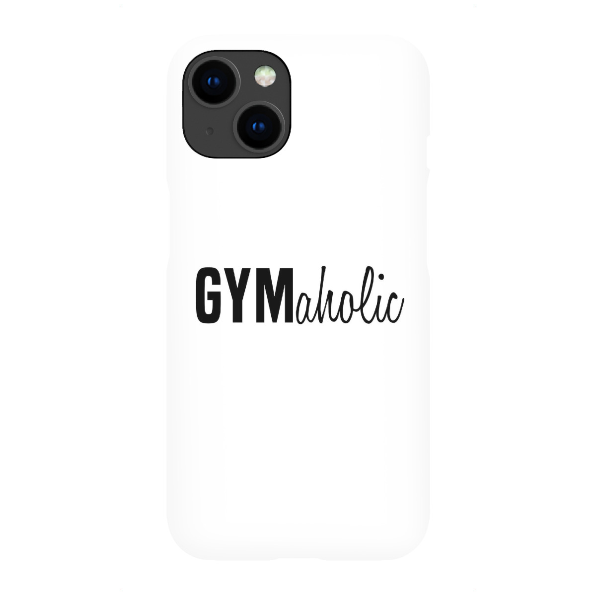 iPhone "Gymaholic" Premium-Case Handyhülle artboxONE