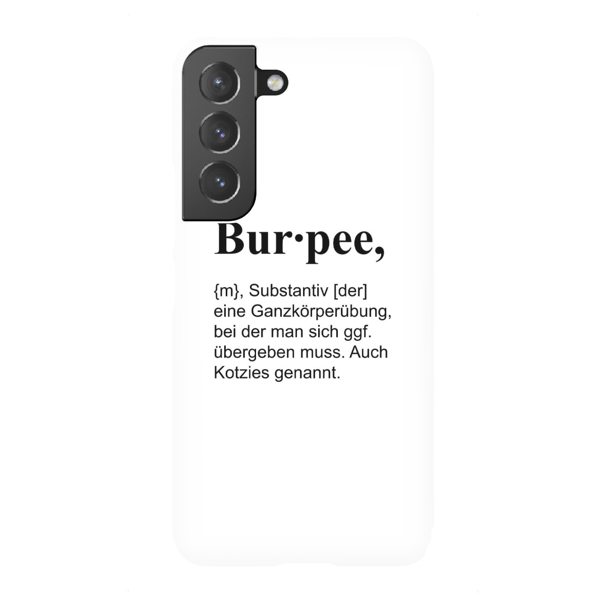"Burpee"für Samsung Galaxy - Premium-Case Handyhülle artboxONE