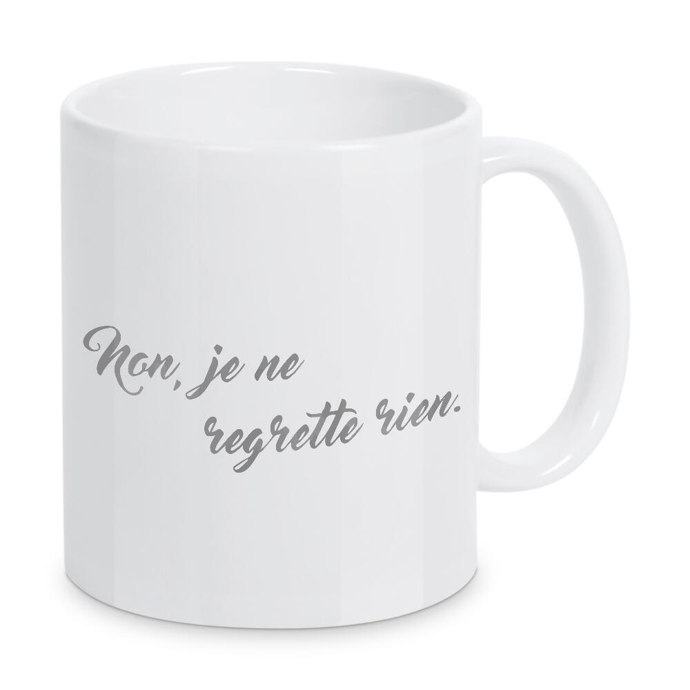 Tasse "Regrette" artboxONE - Typografie,Liebe