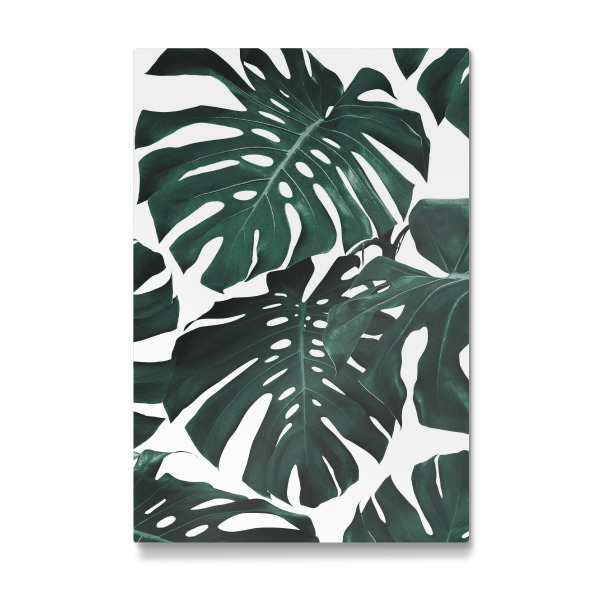 Galerie-Print "Monstera leaves Pattern" 30x20 cm artboxONE
