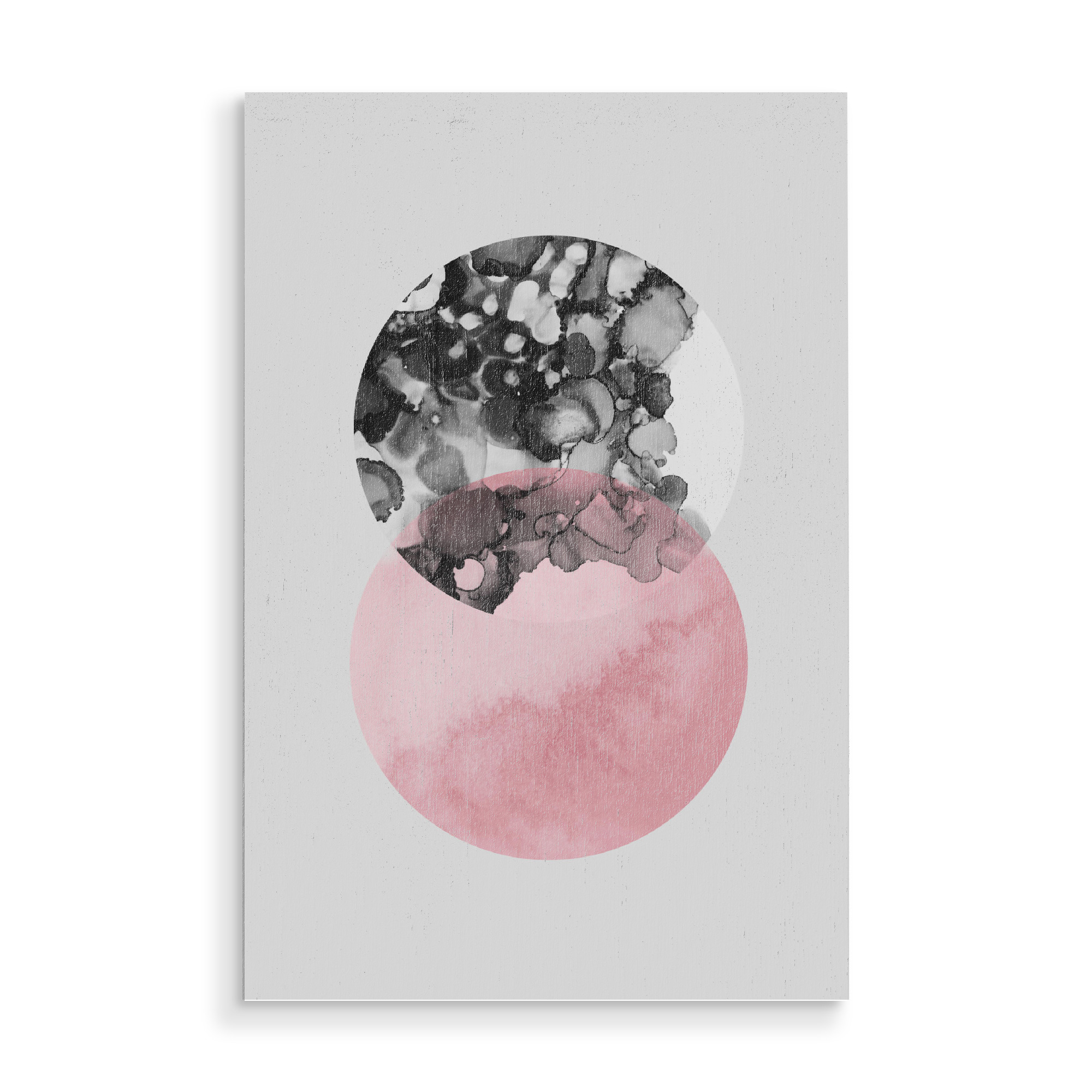 Holzbild "Merging 2" artboxONE - Abstrakt,Geometrie