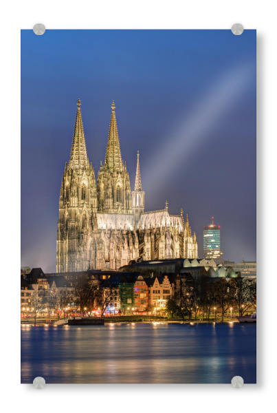 Acrylglasbild "D'r Dom en Kölle" artboxONE - Städte,Städte / Köln,Architektur