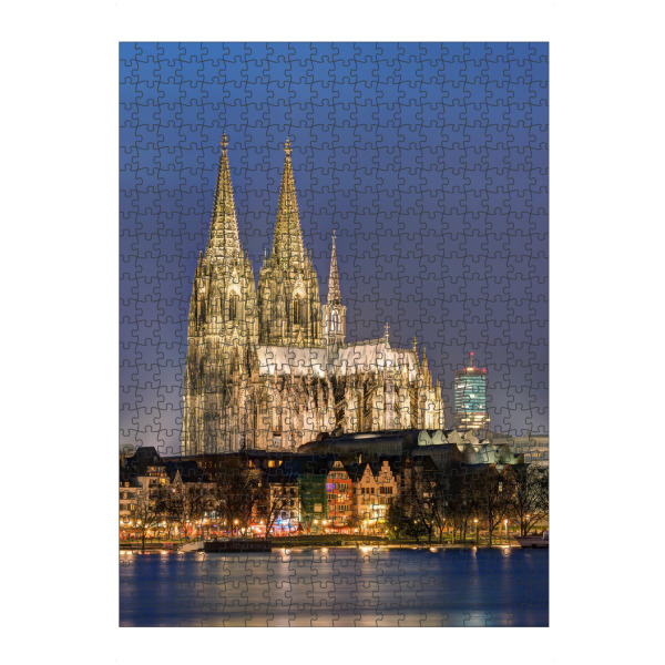 artboxONE Puzzle "D'r Dom en Kölle" artboxONE - Städte,Städte / Köln,Architektur