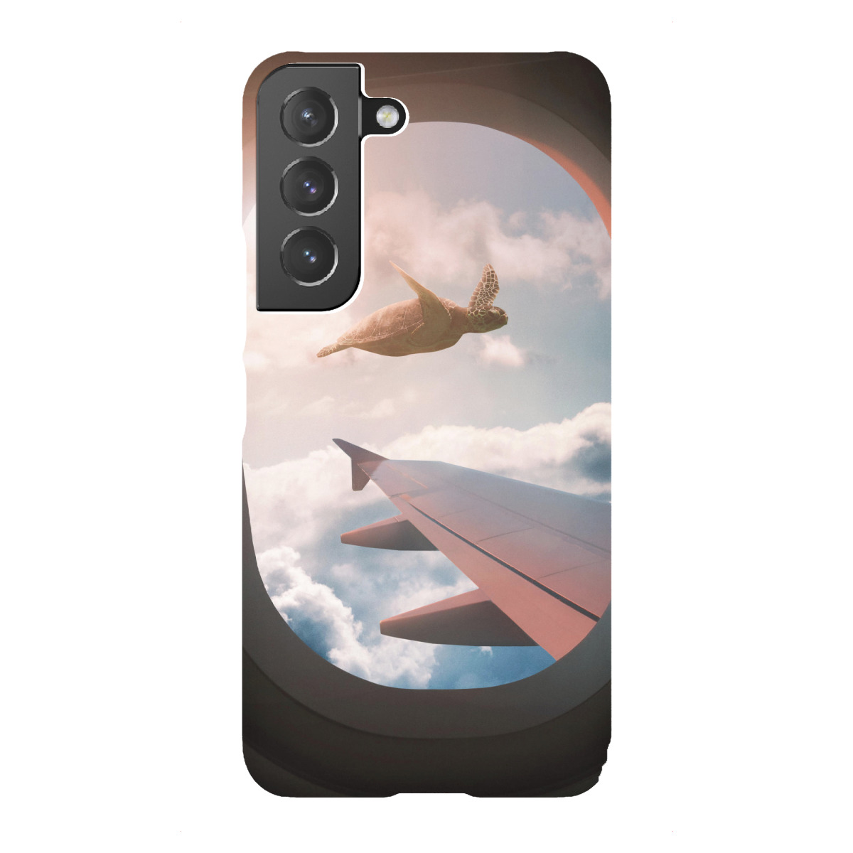 "Flying Sea Turtle"für Samsung Galaxy - Premium-Case Handyhülle artboxONE