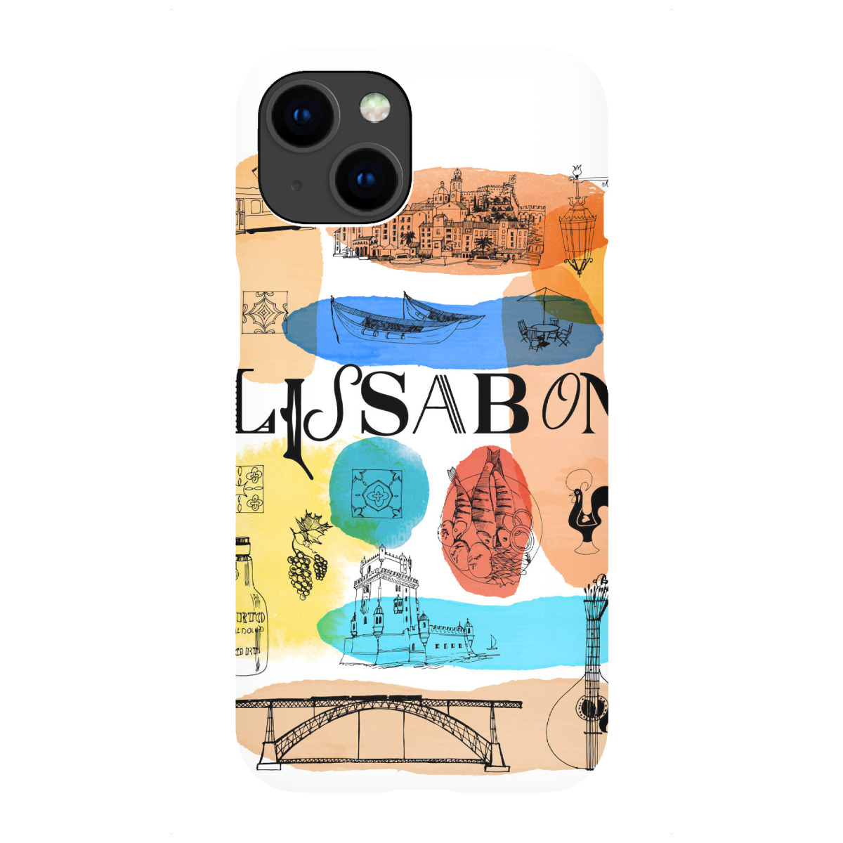 "Lisbon 3"für iPhone - Premium-Case Handyhülle artboxONE
