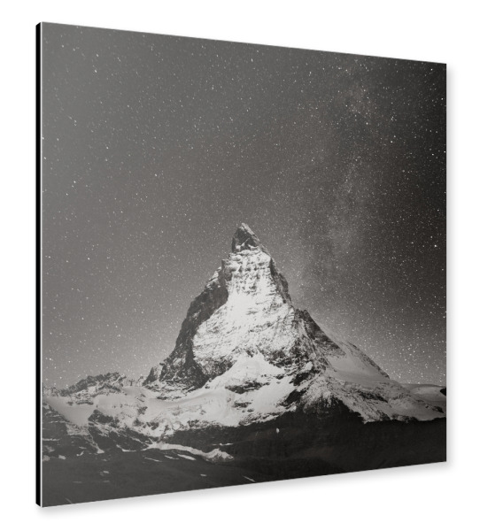 Alu-Dibond "Matterhorn 2" 30x30 cm artboxONE