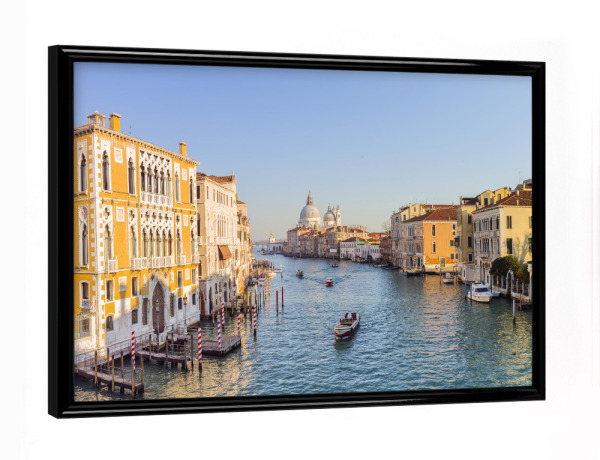Poster mit schwarzem Rahmen "Venedig 04" artboxONE - Reise,Städte / Venedig - Venedig,Venezia,Venice,Italien,Italy,Italia,Fluss