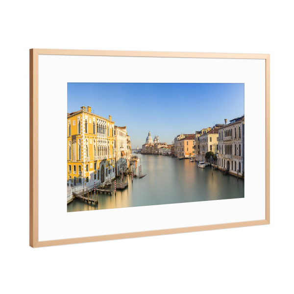 Poster mit Rahmen Kupfer "Venedig 03" artboxONE - Reise,Städte / Venedig - Venedig,Venezia,Venice,Italien,Italy,Italia,Fluss