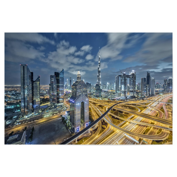Poster "Dubai 01" artboxONE - Städte,Architektur,Städte / Dubai