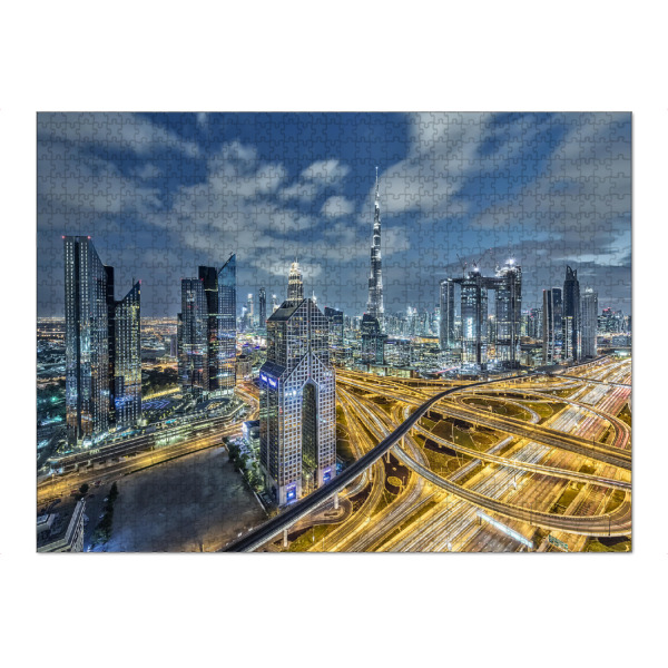 Puzzle Ravensburger "Dubai 01" artboxONE - Städte,Architektur,Städte / Dubai