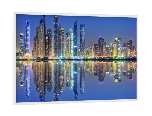 Poster mit weißem Rahmen "Dubai 06" artboxONE - Architektur,Städte / Dubai