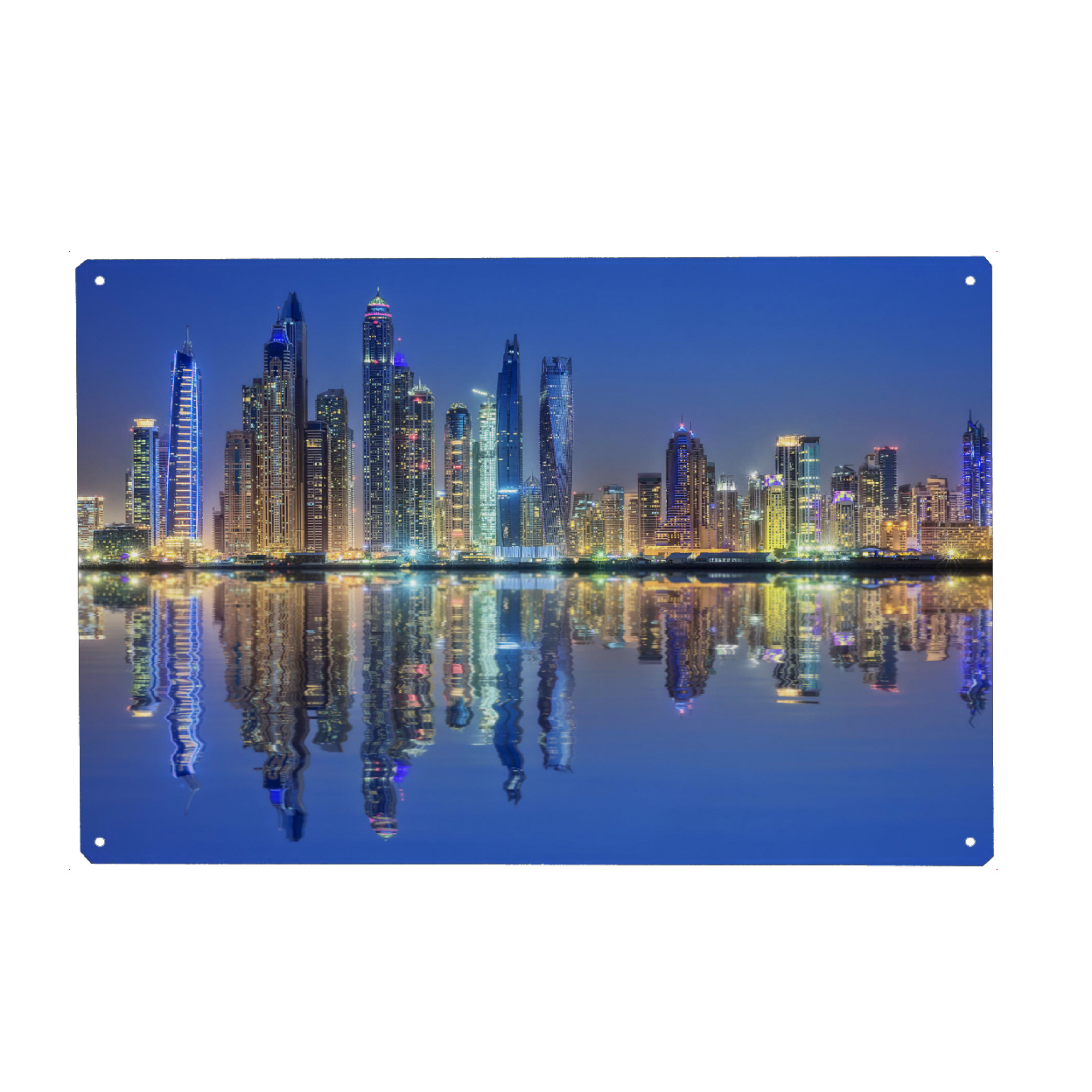 Metall Poster "Dubai 06" artboxONE - Architektur,Städte / Dubai